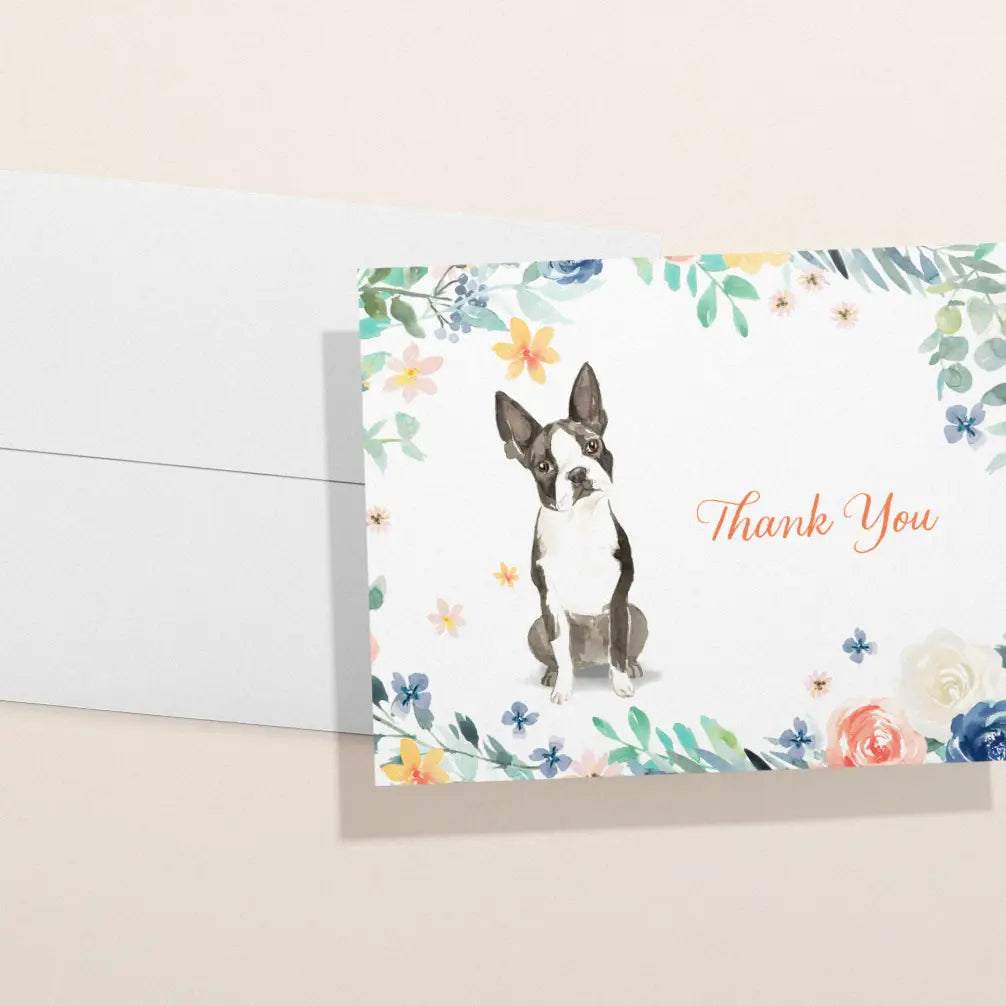 Dogs Greeting Card Set | Assorted Thank You Cards