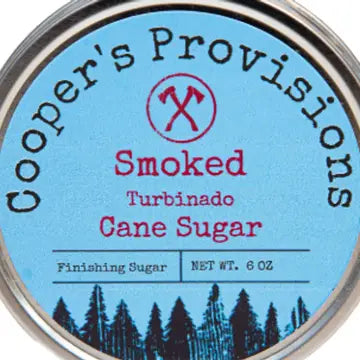 Smoked Turbinado Sugar Tin