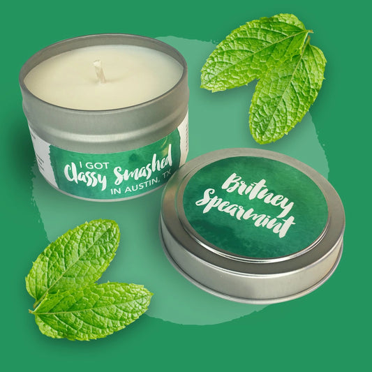 Britney Spearmint Candle