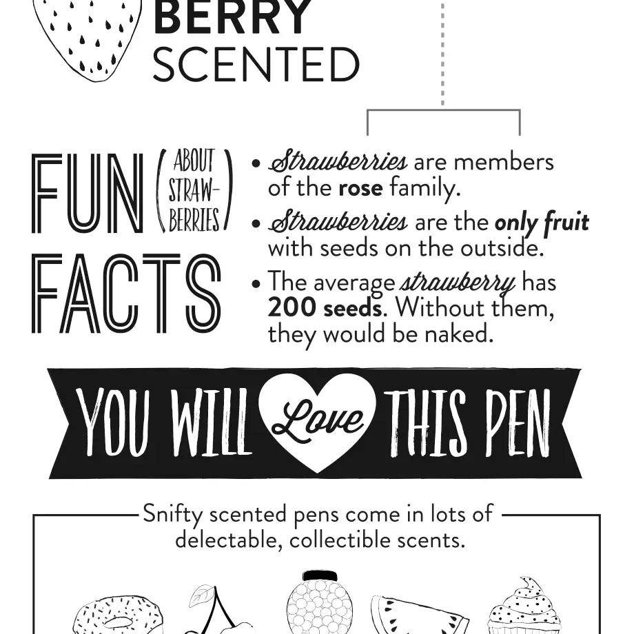 Strawberry Scented Pen