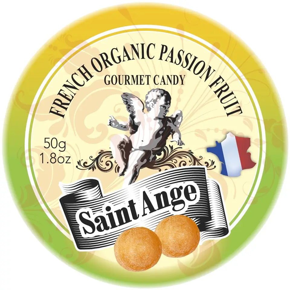 Saint-Ange Organic Passion Fruit Candies