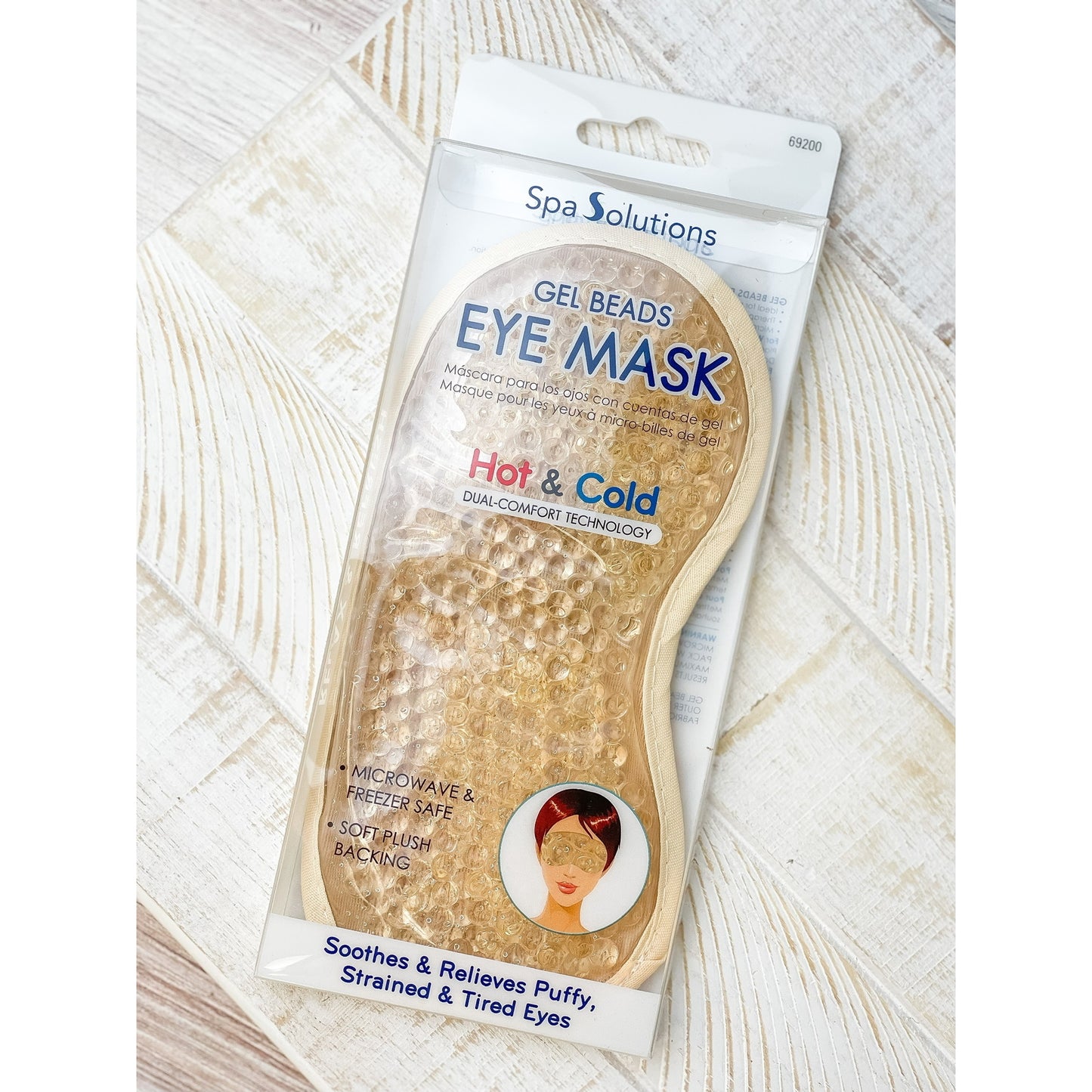 Gel Bead Eye Mask - Pink