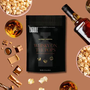 Mini Whisky On the Pops - Gourmet Caramel Kettle Popcorn