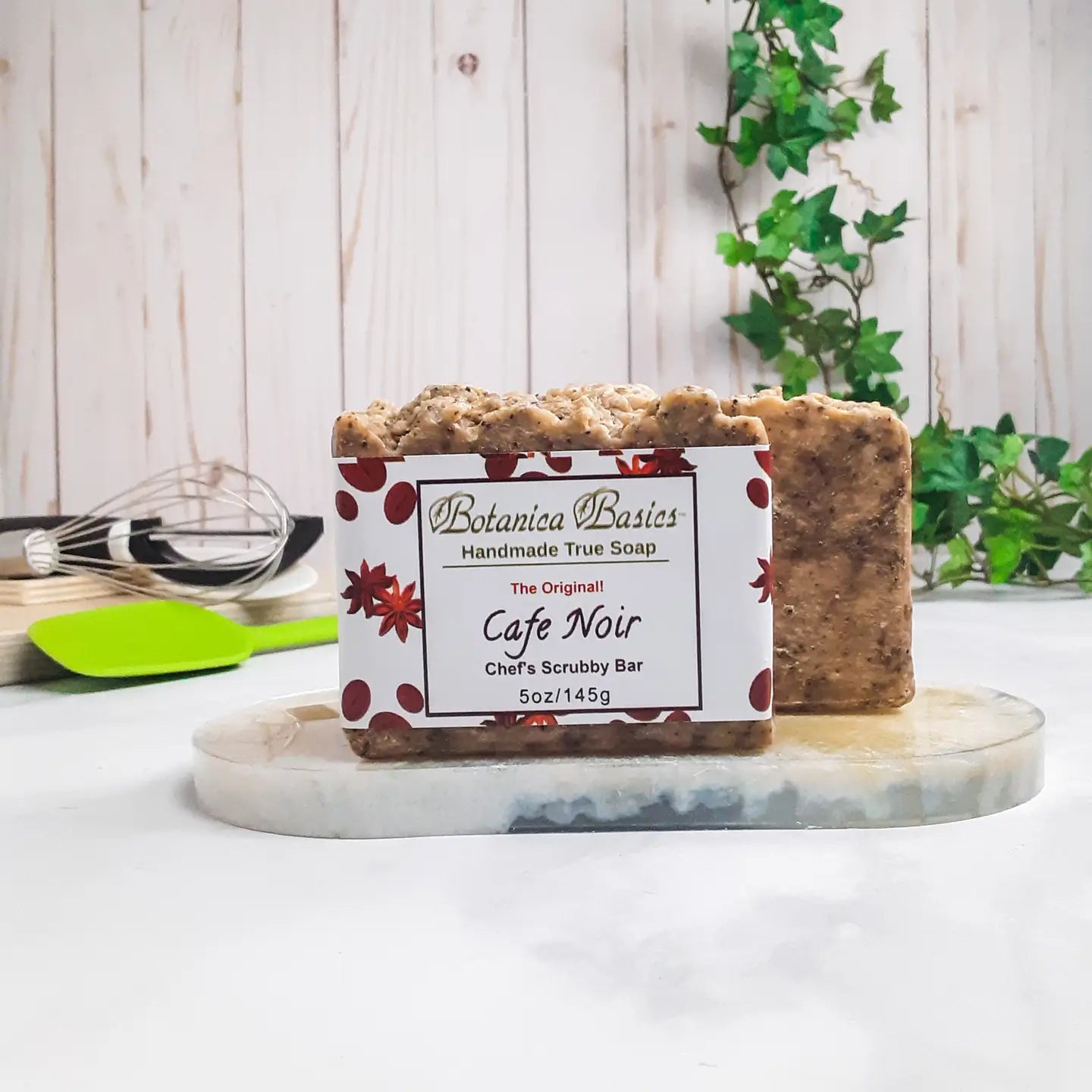 Cafe' Noir Chef's Coffee Scrub Soap Bar