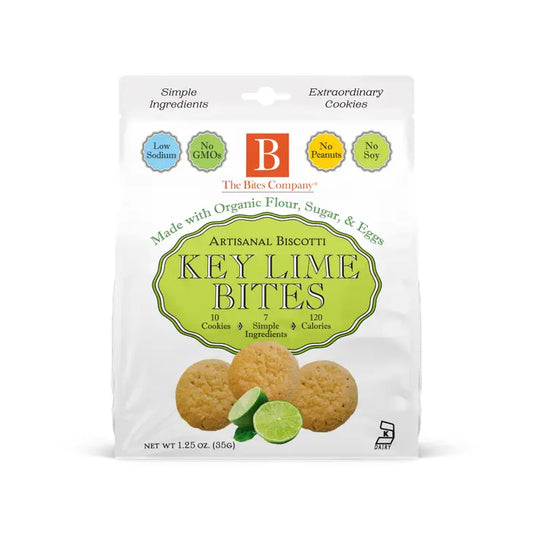 Key Lime Biscotti Bites